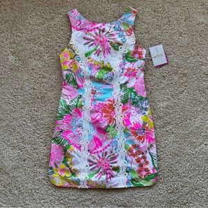 Lilly Pulitzer for Target Floral Dress Womens Size 8 Sleeveless NWT